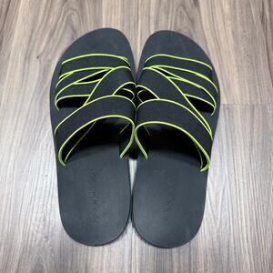Dan Ward Elasticated Multi-Strapped Slides | Size 42